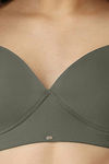 Soie Padded Non Wired Full Coverage T-Shirt Bra - Cloud — thumbnail 6