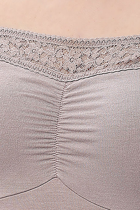 Soie Padded Non Wired Full Coverage Tube Bra - Sand — image 5