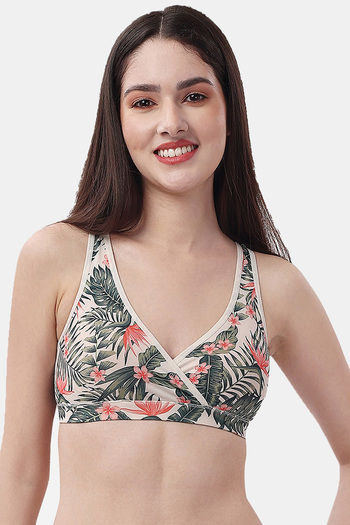 Buy Enamor Antimicrobial Teenager Full Coverage Non-Wired Non Padded  Beginners Bra (Pack of 2) - Black Zee Stripes Print at Rs.699 online