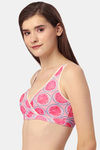 Soie Double Layered Non Wired Medium Coverage Cami Bra - Print — thumbnail 3