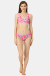 Soie Double Layered Non Wired Medium Coverage Cami Bra - Print — thumbnail 4