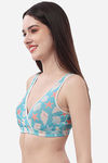 Soie Double Layered Non Wired Medium Coverage Cami Bra - Print — thumbnail 3