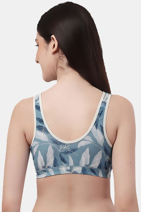 Soie Double Layered Non Wired Medium Coverage Cami Bra - Print — image 2