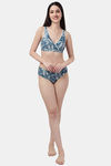Soie Double Layered Non Wired Medium Coverage Cami Bra - Print — thumbnail 4