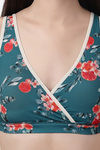 Soie Double Layered Non Wired Medium Coverage Cami Bra - Print — thumbnail 5