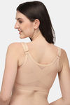 Soie Double Layered Non Wired Full Coverage Super Support Bra (Pack of 2) - Multicolor — thumbnail 8