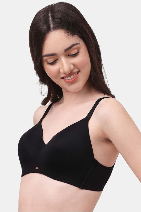 Soie Padded Non Wired Full Coverage T-Shirt Bra (Pack of 2) - Multicolor — image 4