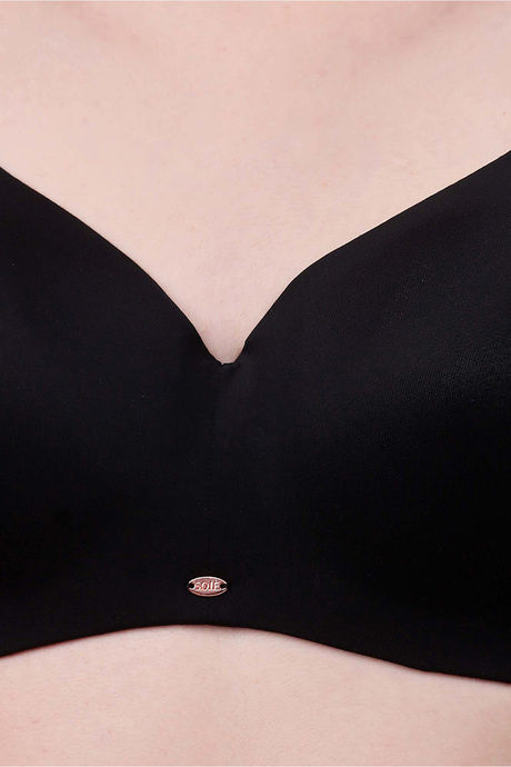 Soie Padded Non Wired Full Coverage T-Shirt Bra (Pack of 2) - Multicolor — image 6