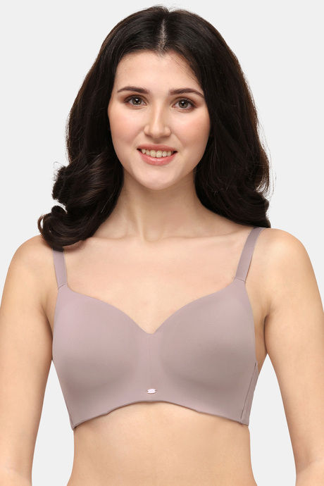 Soie Padded Non Wired Full Coverage T-Shirt Bra (Pack of 2) - Multicolor — image 7