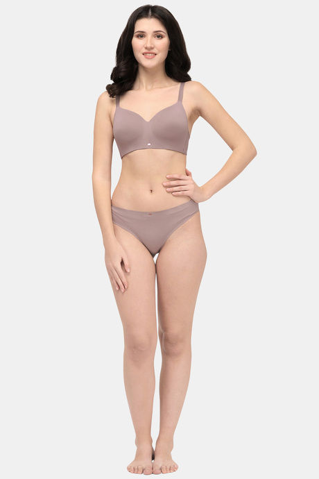 Soie Padded Non Wired Full Coverage T-Shirt Bra (Pack of 2) - Multicolor — image 10