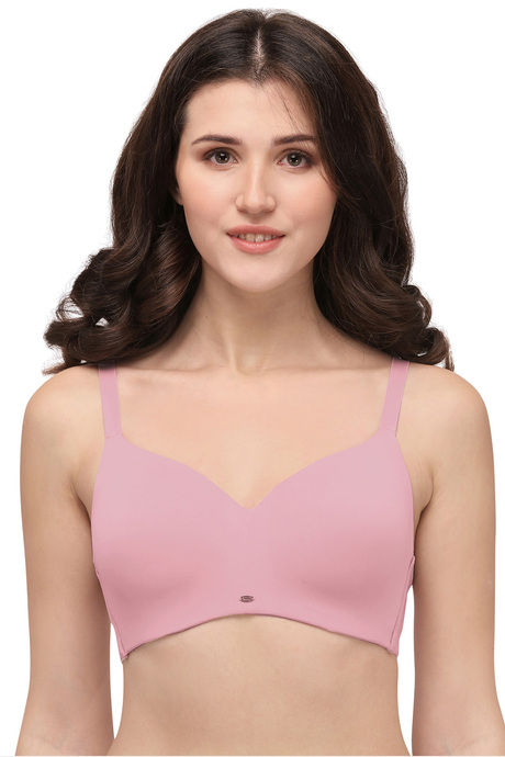 Soie Padded Non Wired Full Coverage T-Shirt Bra (Pack of 2) - Multicolor — image 2