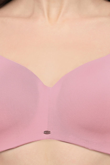 Soie Padded Non Wired Full Coverage T-Shirt Bra (Pack of 2) - Multicolor — image 6