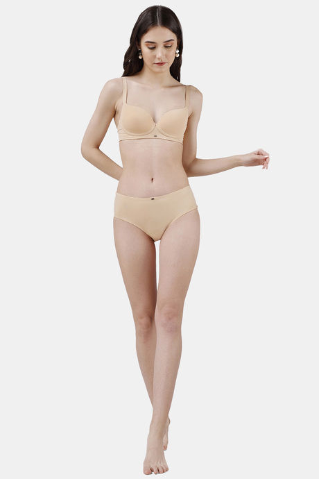 Soie Padded Non Wired Medium Coverage T-Shirt Bra - Nude — image 6