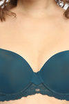 Soie Padded Wired Medium Coverage Super Support Bra - Atlantic — thumbnail 5