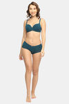 Soie Padded Wired Medium Coverage Super Support Bra - Atlantic — thumbnail 6