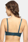 Soie Padded Wired Medium Coverage Strapless Bra - Atlantic — thumbnail 4