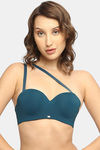 Soie Padded Wired Medium Coverage Strapless Bra - Atlantic — thumbnail 7