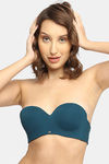 Soie Padded Wired Medium Coverage Strapless Bra - Atlantic — thumbnail 9