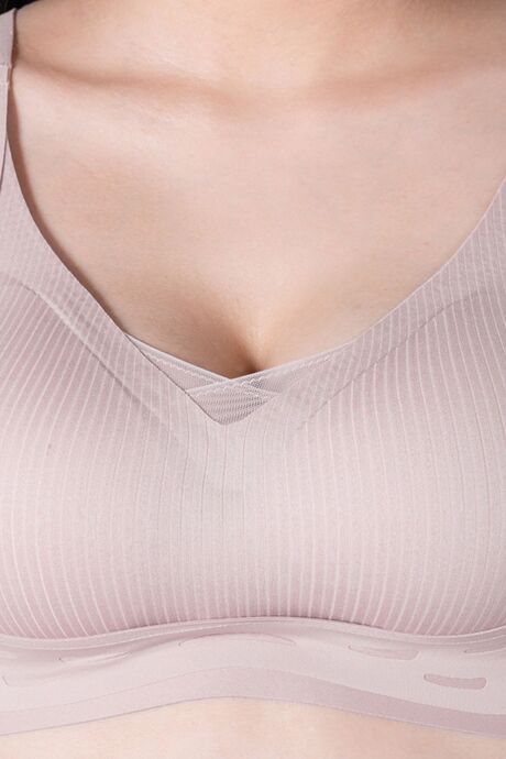 Soie Padded Non-Wired Full Coverage T-Shirt Bra - Beige — image 5