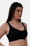 Soie Padded Non-Wired Full Coverage T-Shirt Bra - Black — thumbnail 3
