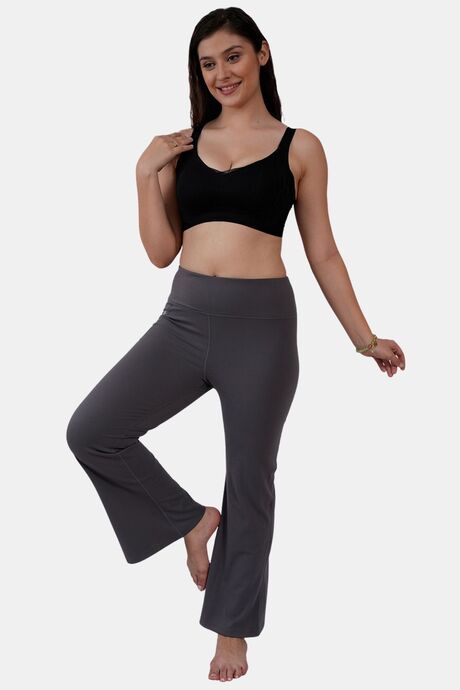 Soie Padded Non-Wired Full Coverage T-Shirt Bra - Black — image 4