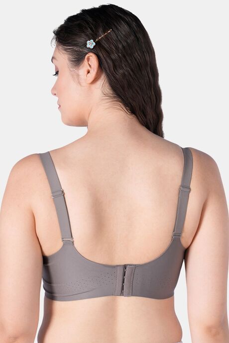 Soie Padded Regular Wired Full Coverage T-Shirt Bra - Granite — image 2