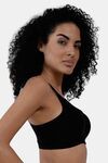 Soie Padded Non-Wired Medium Coverage T-Shirt Bra - Black — thumbnail 3