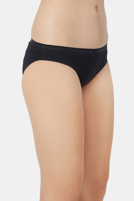 Soie Low Rise Half Coverage Bikini Panty (Pack of 3) - Multicolor — image 3
