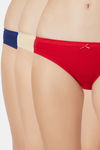 Soie Low Rise Half Coverage Bikini Panty (Pack of 3) - Multicolor — thumbnail 1