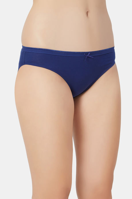 Soie Low Rise Half Coverage Bikini Panty (Pack of 3) - Multicolor — image 3