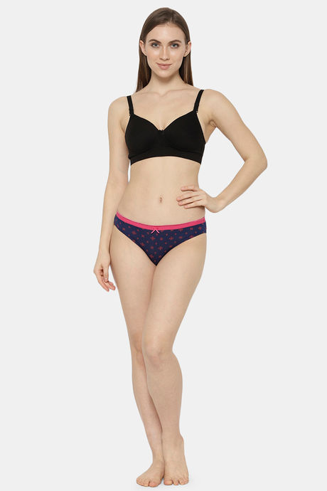 Soie Low Rise Half Coverage Bikini Panty (Pack of 3) - Multicolor — image 20