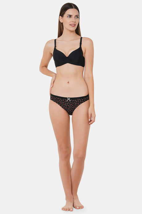 Soie Low Rise Half Coverage Bikini Panty (Pack of 3) - Multicolor — image 13