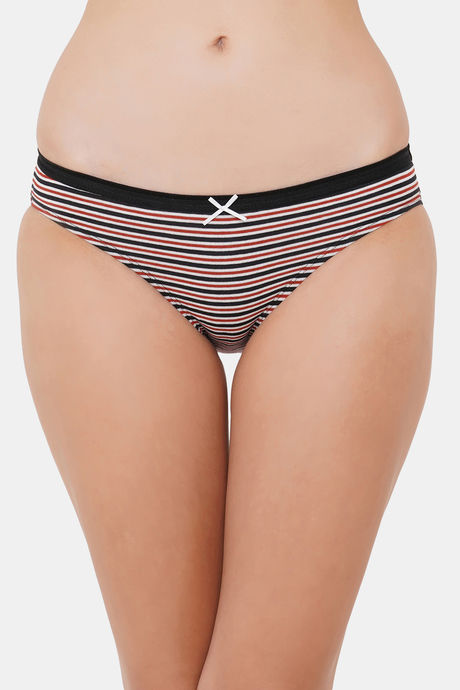 Soie Low Rise Half Coverage Bikini Panty (Pack of 3) - Multicolor — image 16