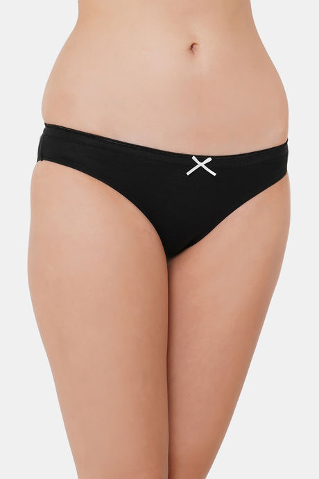 Soie Low Rise Half Coverage Bikini Panty (Pack of 3) - Multicolor — image 3