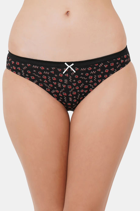 Soie Low Rise Half Coverage Bikini Panty (Pack of 3) - Multicolor — image 9