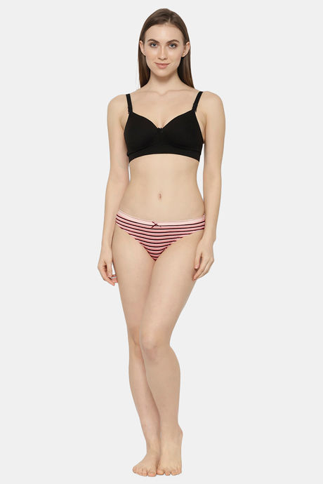 Soie Low Rise Half Coverage Bikini Panty (Pack of 3) - Multicolor — image 20