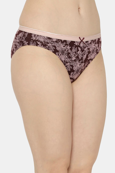 Soie Low Rise Half Coverage Bikini Panty (Pack of 3) - Multicolor — image 3