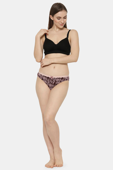 Soie Low Rise Half Coverage Bikini Panty (Pack of 3) - Multicolor — image 6