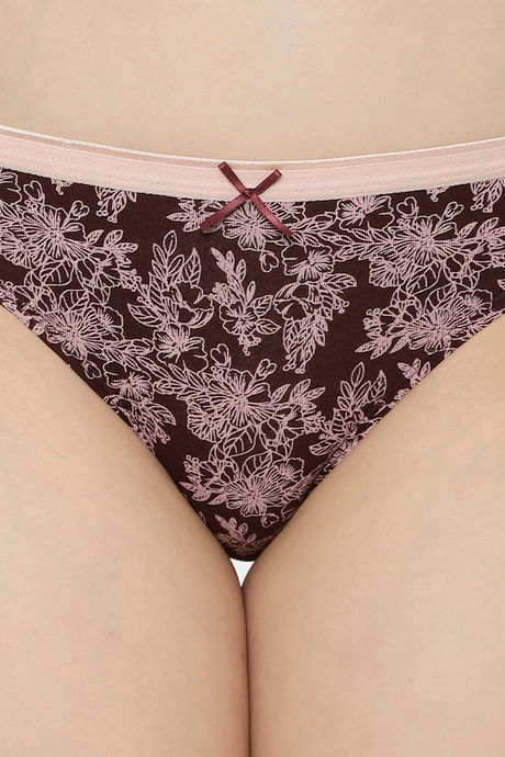 Soie Low Rise Half Coverage Bikini Panty (Pack of 3) - Multicolor — image 7
