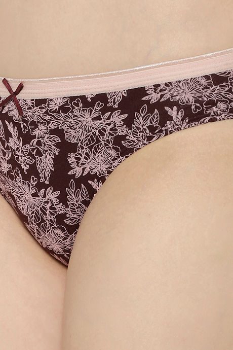 Soie Low Rise Half Coverage Bikini Panty (Pack of 3) - Multicolor — image 8