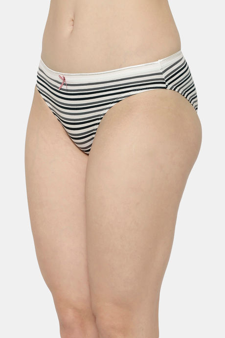Soie Low Rise Half Coverage Bikini Panty (Pack of 3) - Multicolor — image 3