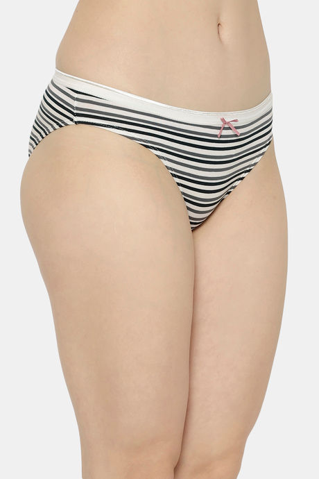 Soie Low Rise Half Coverage Bikini Panty (Pack of 3) - Multicolor — image 4