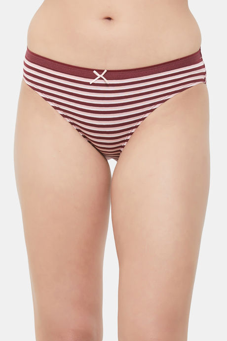 Soie Low Rise Half Coverage Bikini Panty (Pack of 3) - Multicolor — image 4