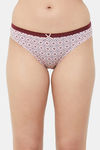 Soie Low Rise Half Coverage Bikini Panty (Pack of 3) - Multicolor — thumbnail 6