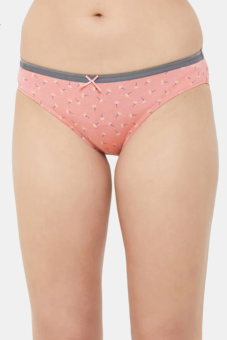 Soie Low Rise Half Coverage Bikini Panty (Pack of 6) - Multicolor — image 2