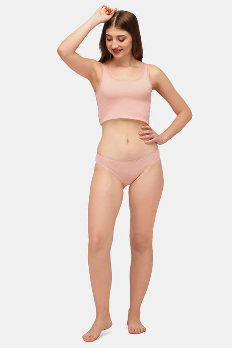 Soie Medium Rise Half Coverage Bikini Panty (Pack of 2) - Multicolor — image 5
