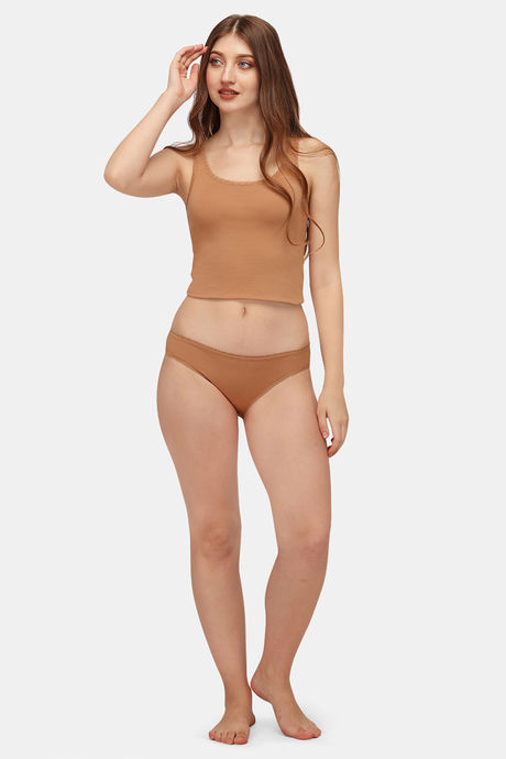 Soie Medium Rise Half Coverage Bikini Panty (Pack of 2) - Multicolor — image 10