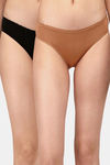 Soie Medium Rise Half Coverage Bikini Panty (Pack of 2) - Multicolor — thumbnail 1