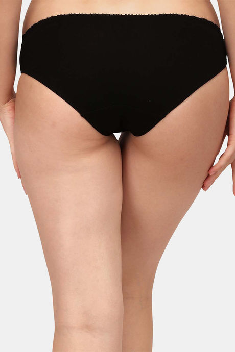 Soie Medium Rise Half Coverage Bikini Panty (Pack of 2) - Multicolor — image 4