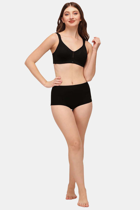Soie High Rise Half Coverage Boyshort (Pack of 2) - Multicolor — image 5